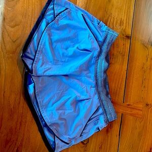 Lululemon women running shorts. Size 6